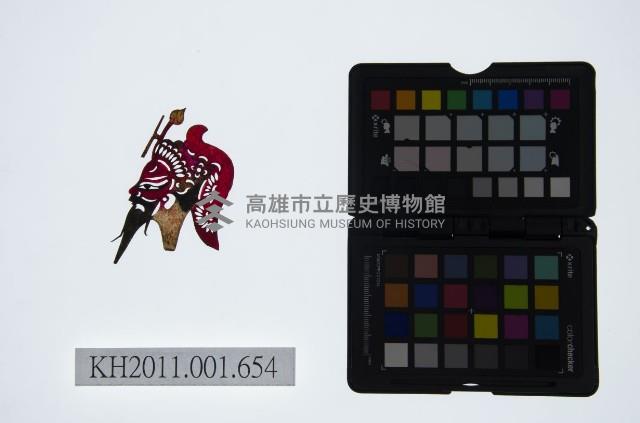 皮影戲偶頭-淨藏品圖，第1張