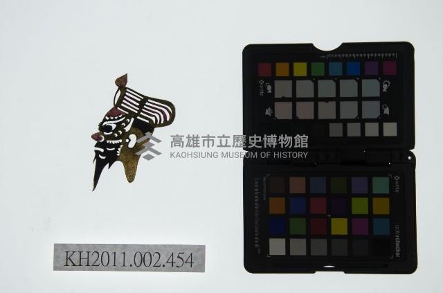 皮影戲偶頭-雜藏品圖，第1張