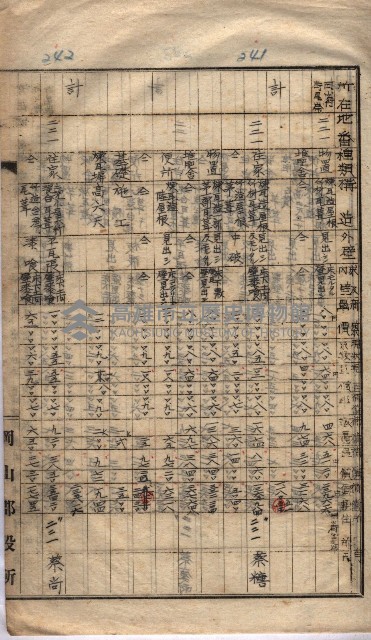 馬臨營第七二號ノ內第一三○號藏品圖，第158張