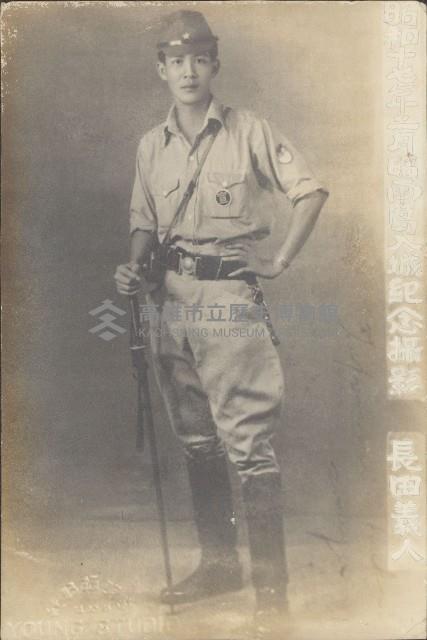 張連有軍裝照藏品圖，第1張