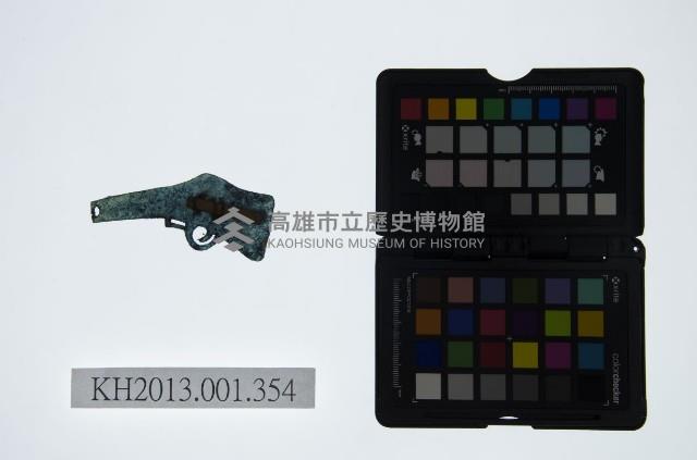 皮影戲道具-短槍藏品圖，第1張