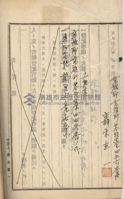 州財產－罹災救助基金所屬地ニ関スル登記原議書
（罹災救助－二十之五）藏品圖，第359張
