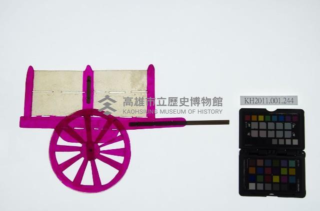 皮影戲道具偶-手推車藏品圖，第1張