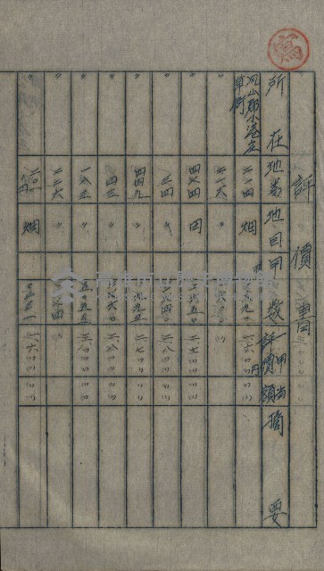 交換地授受書類（海軍用地ト州有地ノ交換）藏品圖，第249張