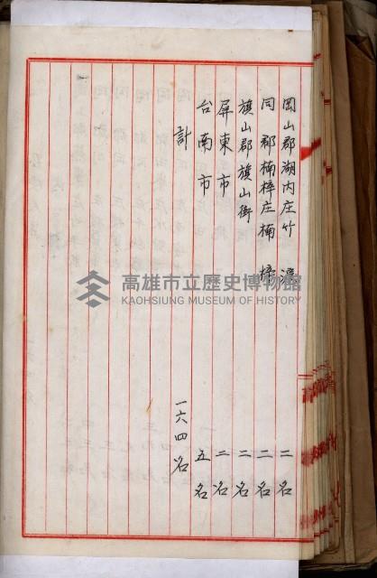 十六號、十七號、十八號用地買收藏品圖，第248張