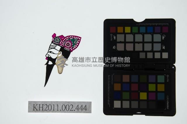 皮影戲偶頭-末藏品圖，第1張