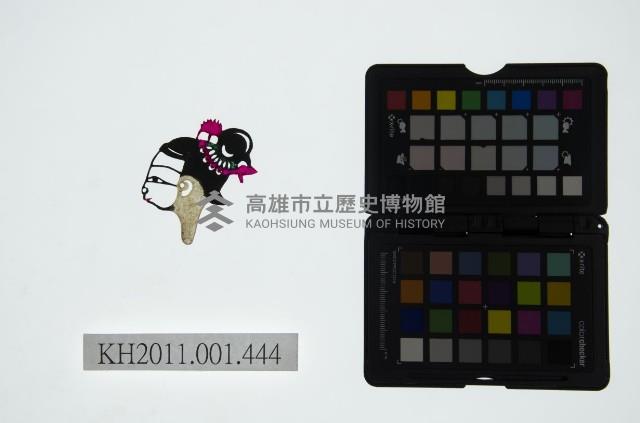 皮影戲偶頭-旦藏品圖，第1張