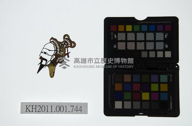 皮影戲偶頭-末藏品圖，第1張
