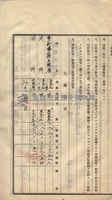 林德宮、五塊厝登記濟證綴
（林德官、五塊厝關係－九之三）藏品圖，第348張