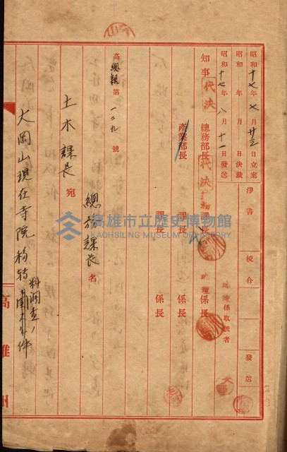 大岡山寺院移轉關係藏品圖，第298張