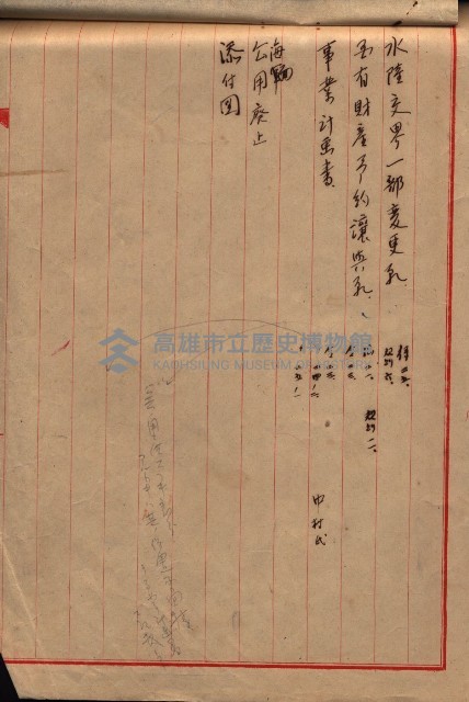 雜書類綴（州有財產係）藏品圖，第198張