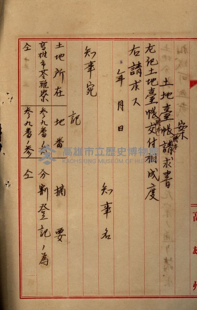 罹災救助基金所屬地處分關係書類
（罹災救助二十之八）藏品圖，第98張