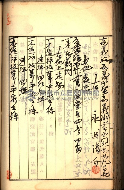 建物登記申請書、囑託書、通知書
附屬書類綴込帳（建申第壱號）藏品圖，第288張