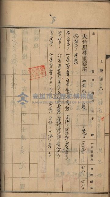 州財產－罹災救助買收土地登記藏品圖，第189張