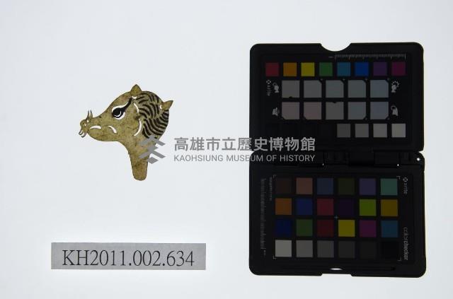 皮影戲偶頭-雜藏品圖，第1張