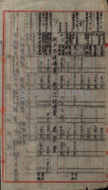 海軍豫算關係藏品圖，第640張