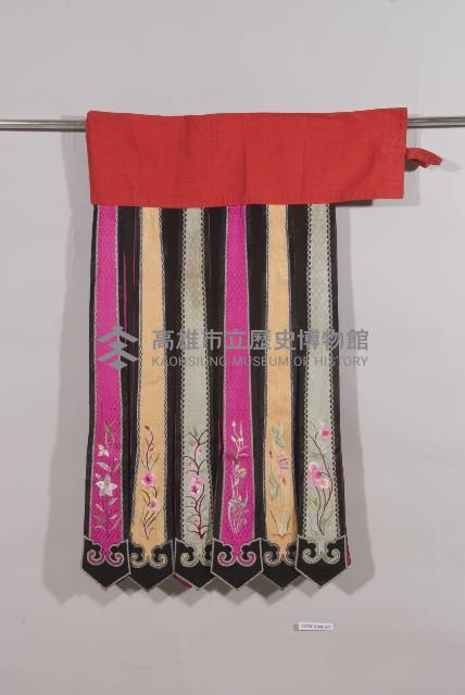 彩緞繡花劍帶裙藏品圖，第1張