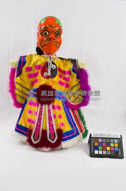 布袋戲偶-金光戲偶 萬佛王藏品圖，第1張