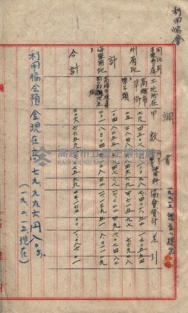 雜書類綴（州有財產係）藏品圖，第38張