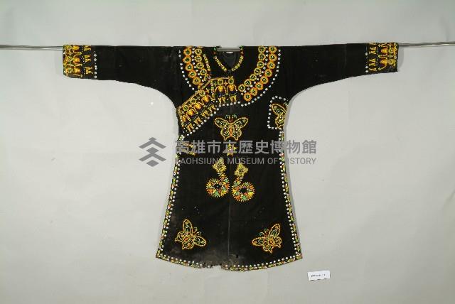 排灣族珠工飾紋長衣藏品圖，第1張