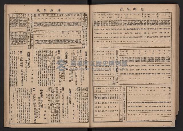 《高雄市政》合訂本第二冊（26期-50期）藏品圖，第77張