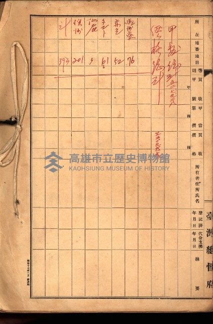 雜書綴（高雄地方土地改良）藏品圖，第78張