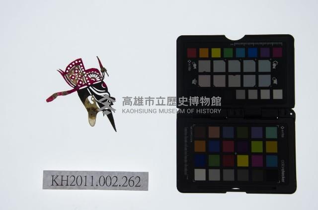 皮影戲偶頭-末藏品圖，第1張