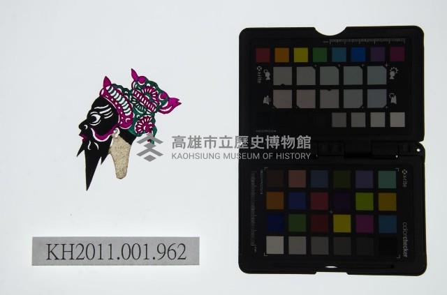 皮影戲偶頭-淨藏品圖，第1張