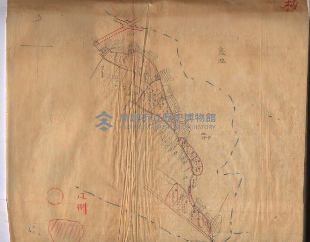 高雄工業用水道用地買收其二
（買收關係－卅八之十六）藏品圖，第62張