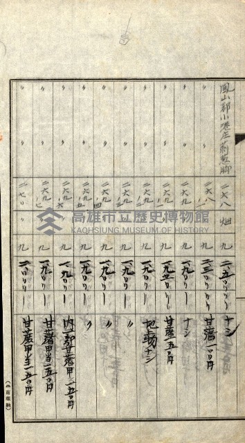 陸軍用地關係綴（評價關係）藏品圖，第237張