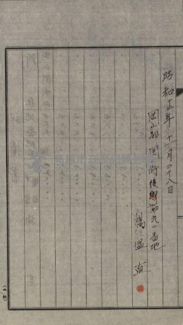 海軍宿舍敷地買收書類（高雄州）藏品圖，第124張