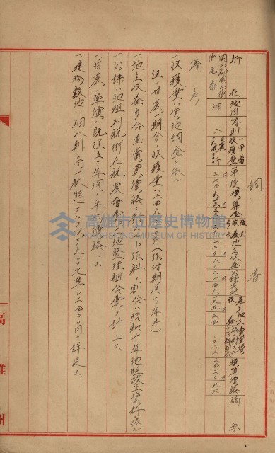海軍岡山擴張買收綴藏品圖，第122張