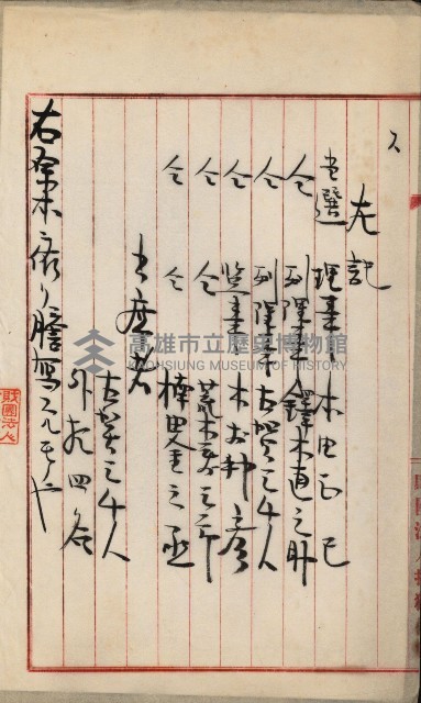 （法人登記）登記申請書附屬書類、嘱託書、通知書綴込帳
（申法第五號）藏品圖，第22張