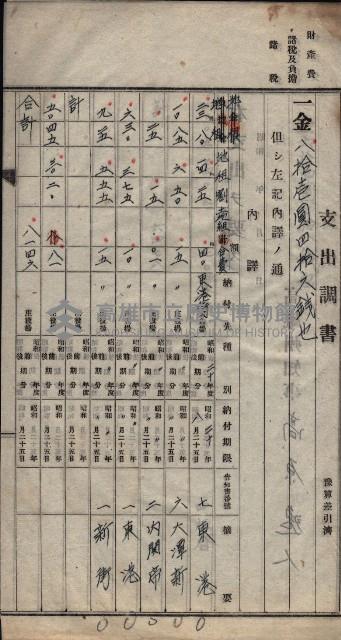 諸稅關係書綴藏品圖，第22張