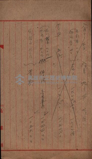 官有地整理費豫算關係（地理係）藏品圖，第22張