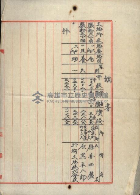 土地使用（高雄市榮町）藏品圖，第22張