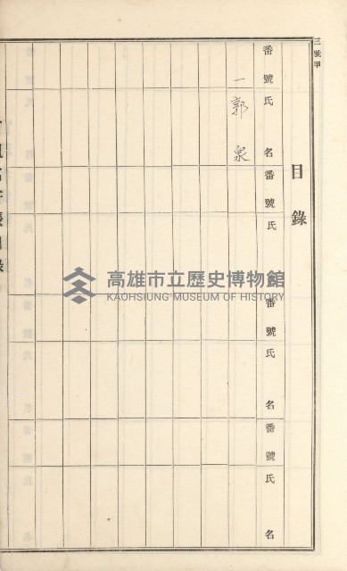 湖內庄官租名寄帳（六冊之內第八號）藏品圖，第22張