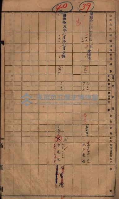 策源地第六回（海軍第六三三號用地買收）藏品圖，第22張