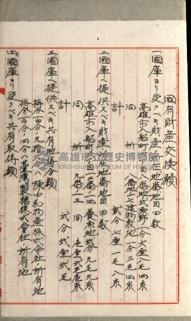 國有財產增減計算證明證憑書藏品圖，第201張