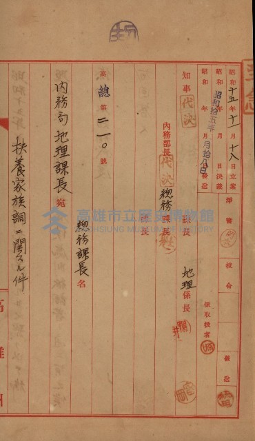 官有地整理費豫算關係書類
（地理系）藏品圖，第102張