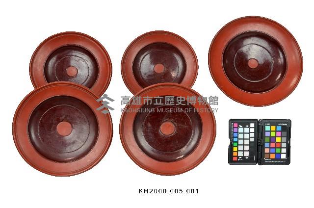 -1~-5：朱漆高足五牲盤藏品圖，第2張