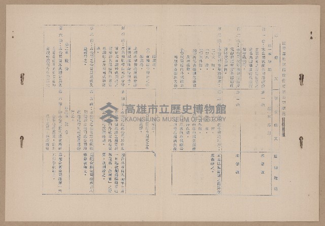 國華產物保險股份有限公司章程修改表藏品圖，第1張