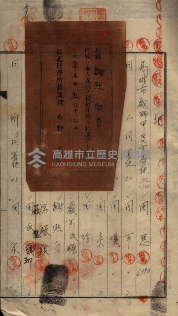 公共用地賣渡承諾書綴、賣渡證書（戲獅甲前鎮）藏品圖，第302張