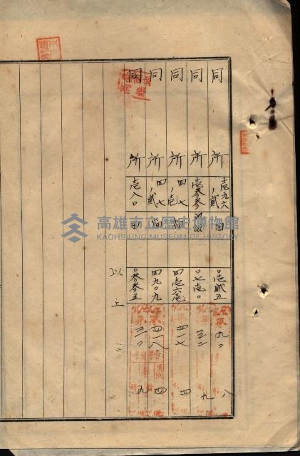 公共用地賣渡承諾書綴、賣渡證書（戲獅甲前鎮）藏品圖，第112張