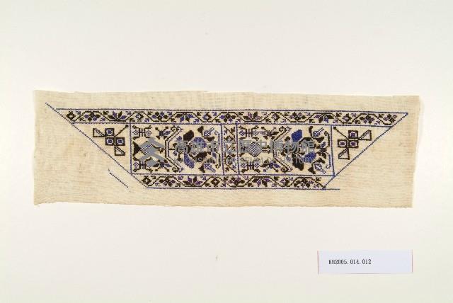 平埔族織繡藏品圖，第1張