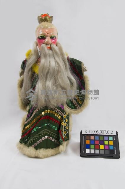 布袋戲偶-道頭公末木偶藏品圖，第1張