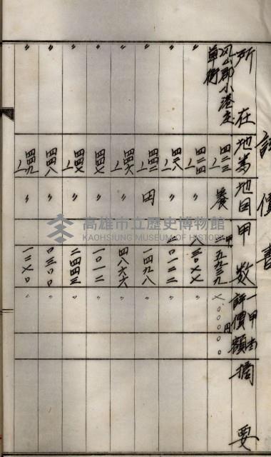 海軍用地高雄州公共用地交換件
（左營、草衙）藏品圖，第12張