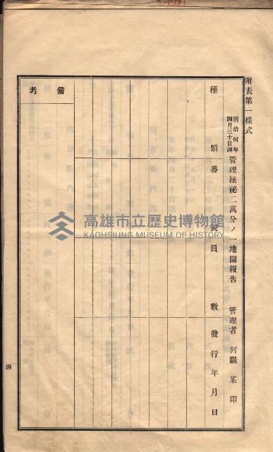 秘密地圖取扱ニ關スル令達（高雄州）藏品圖，第12張