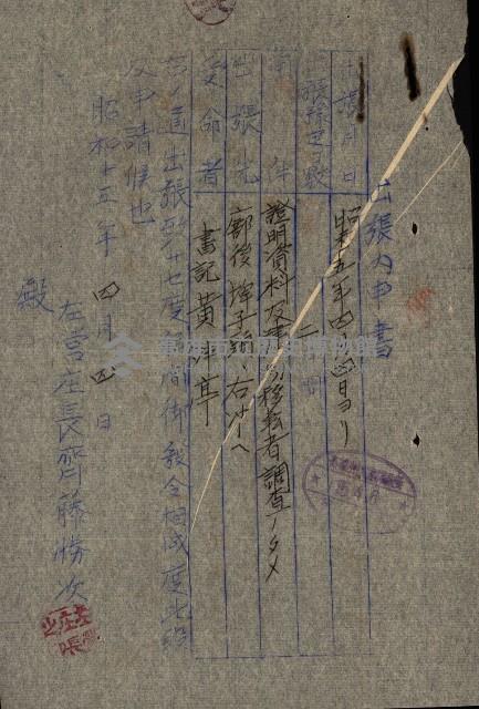 策源地第三回追加（左營海軍土地買收）藏品圖，第12張