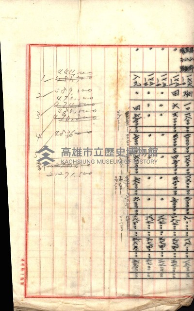 陸軍用地關係綴（評價關係）藏品圖，第767張